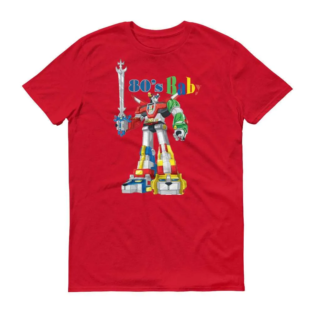 80's Baby - Voltron- Men's Short-Sleeve T-Shirt