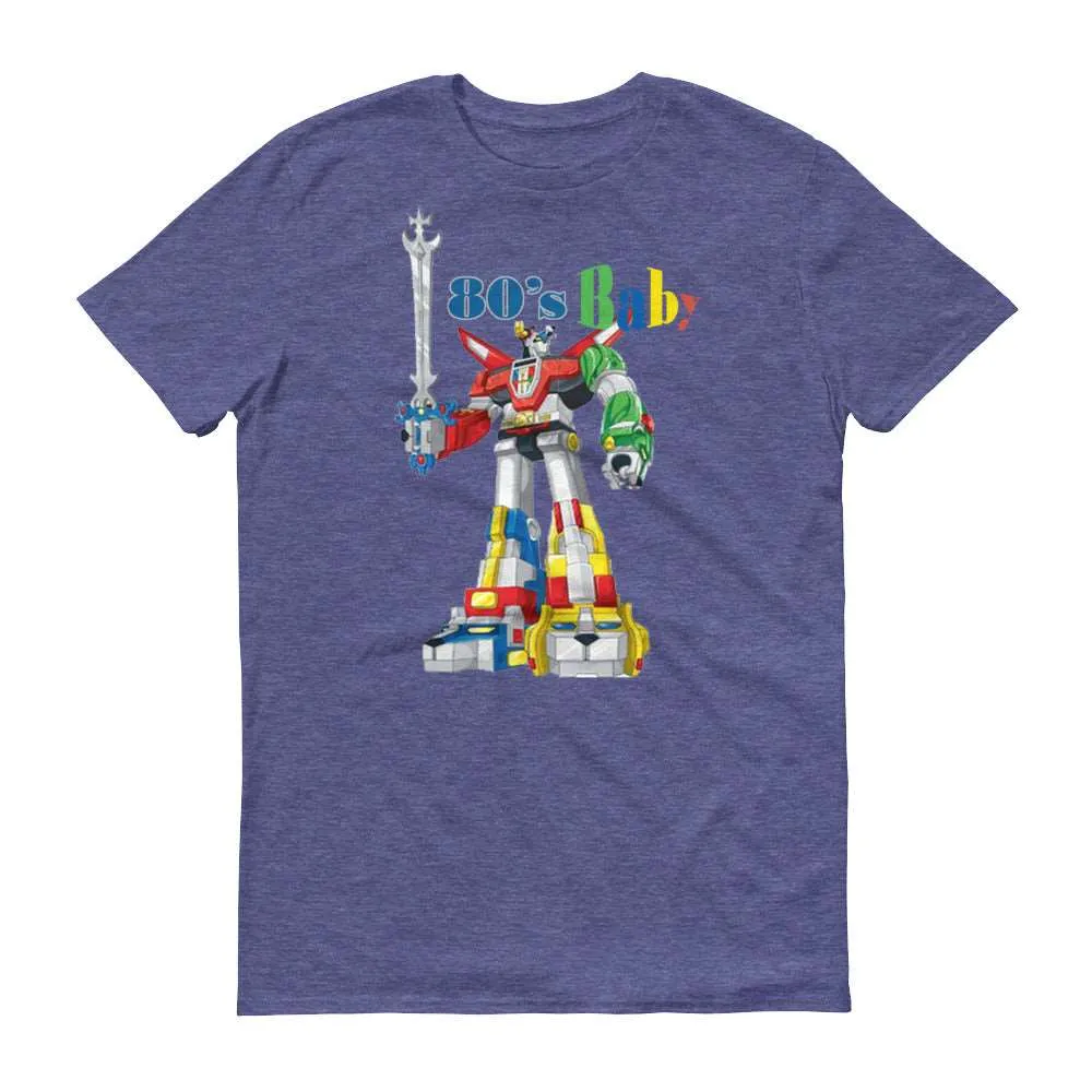 80's Baby - Voltron- Men's Short-Sleeve T-Shirt