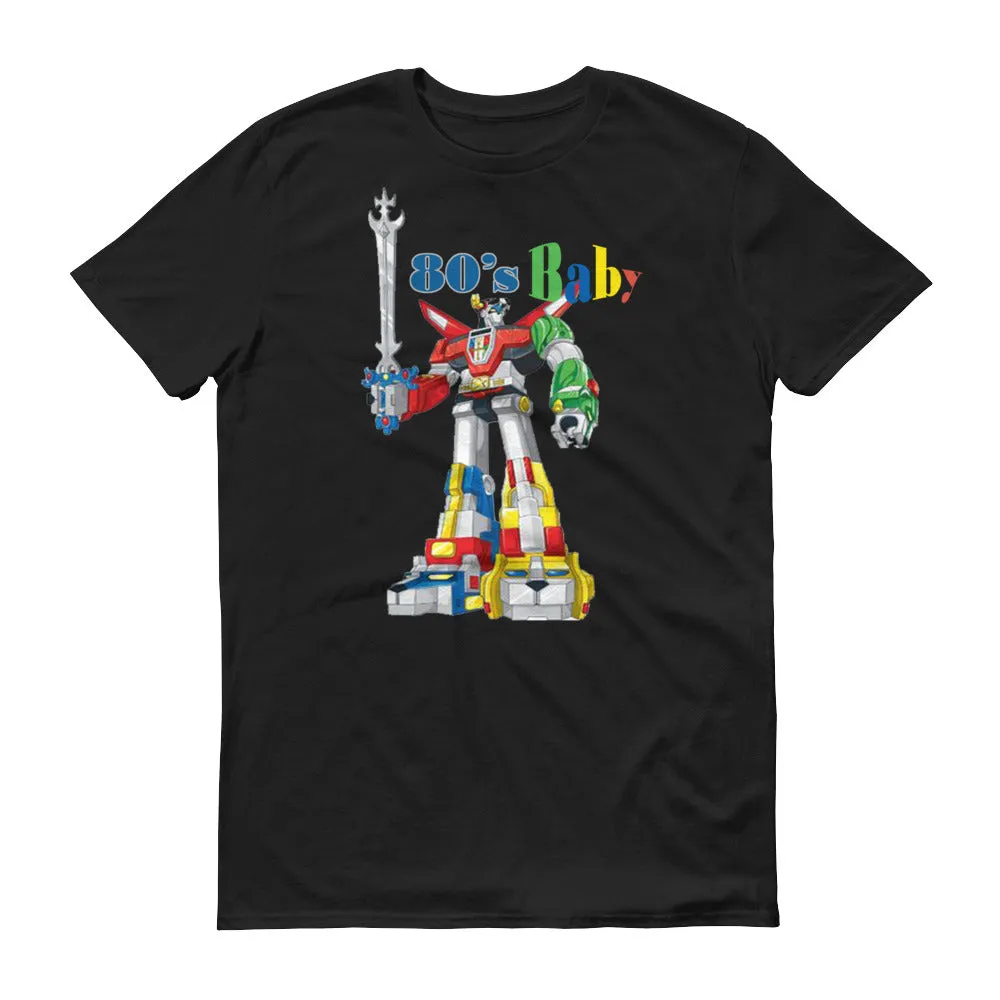 80's Baby - Voltron- Men's Short-Sleeve T-Shirt