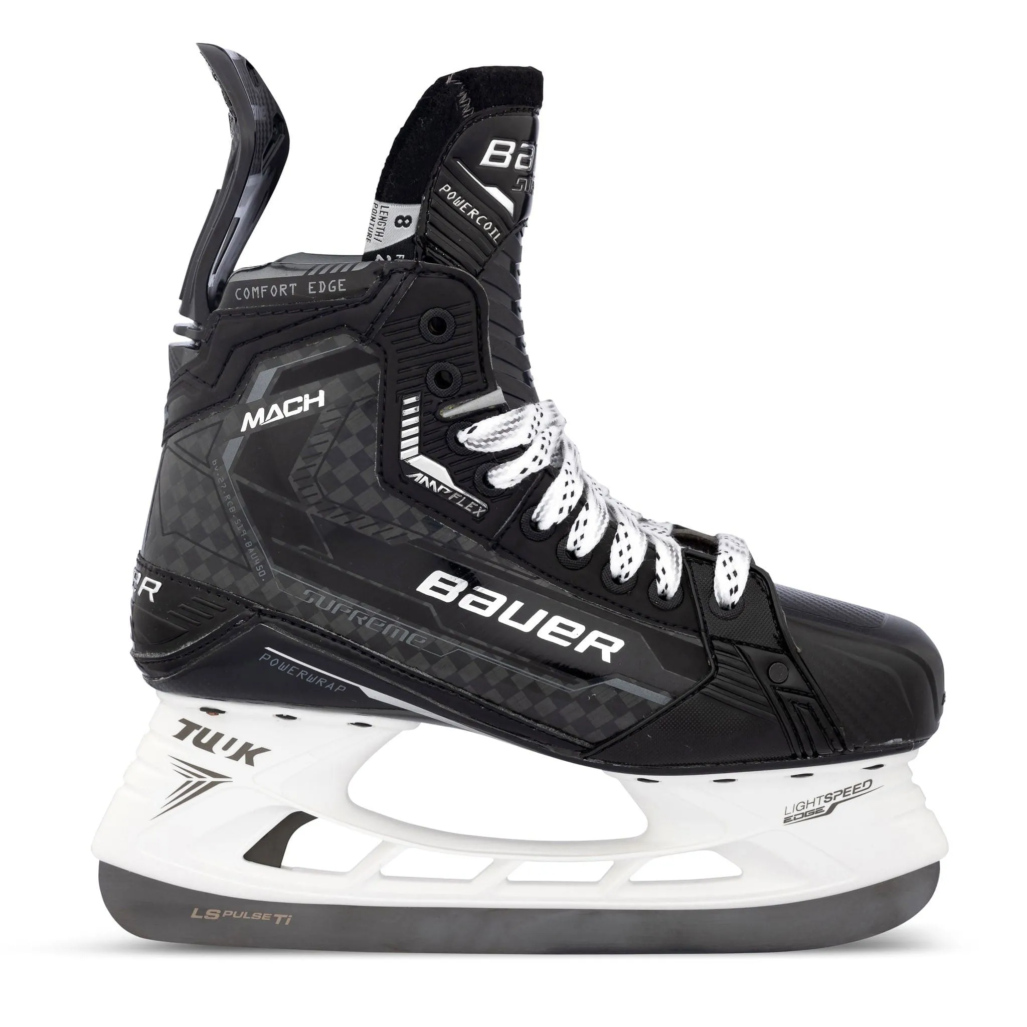 Bauer Supreme Mach Intermediate Hockey Skates w/ Pulse TI Steel
