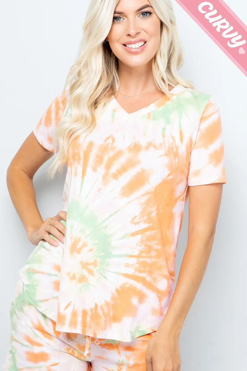 Casual Tie Dye Top in Spring