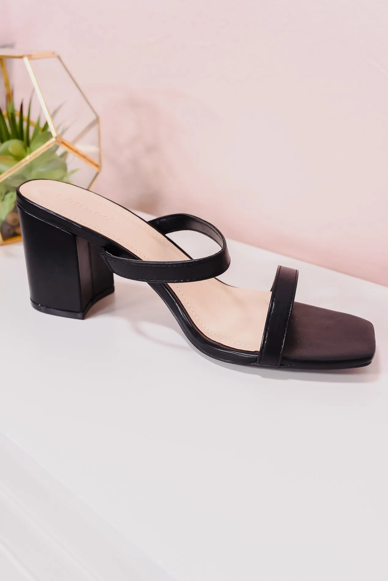 Motivated Style Black Heels - SHO2292BK