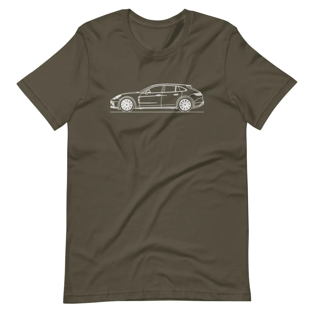 Porsche Panamera Turbo Sport Turismo silhouette T-shirt