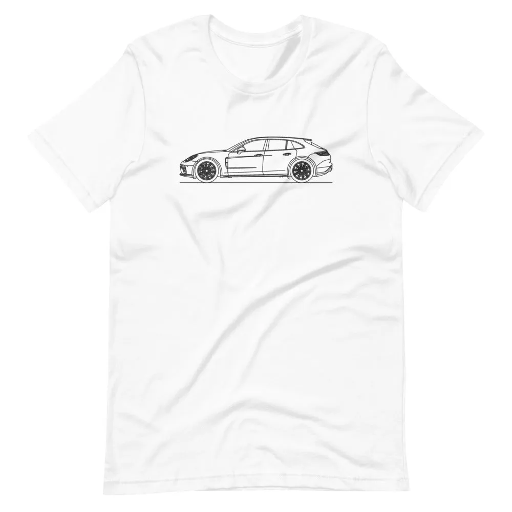 Porsche Panamera Turbo Sport Turismo silhouette T-shirt