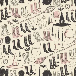 Spooky ’n Sweet Witch's Wardrobe in Cream by AGF Studio