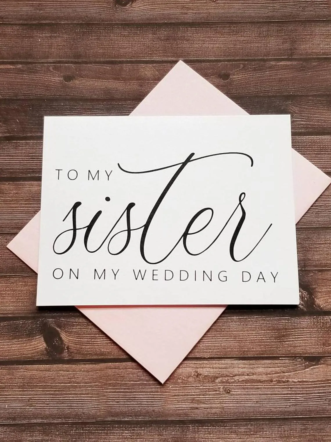 To My Sister