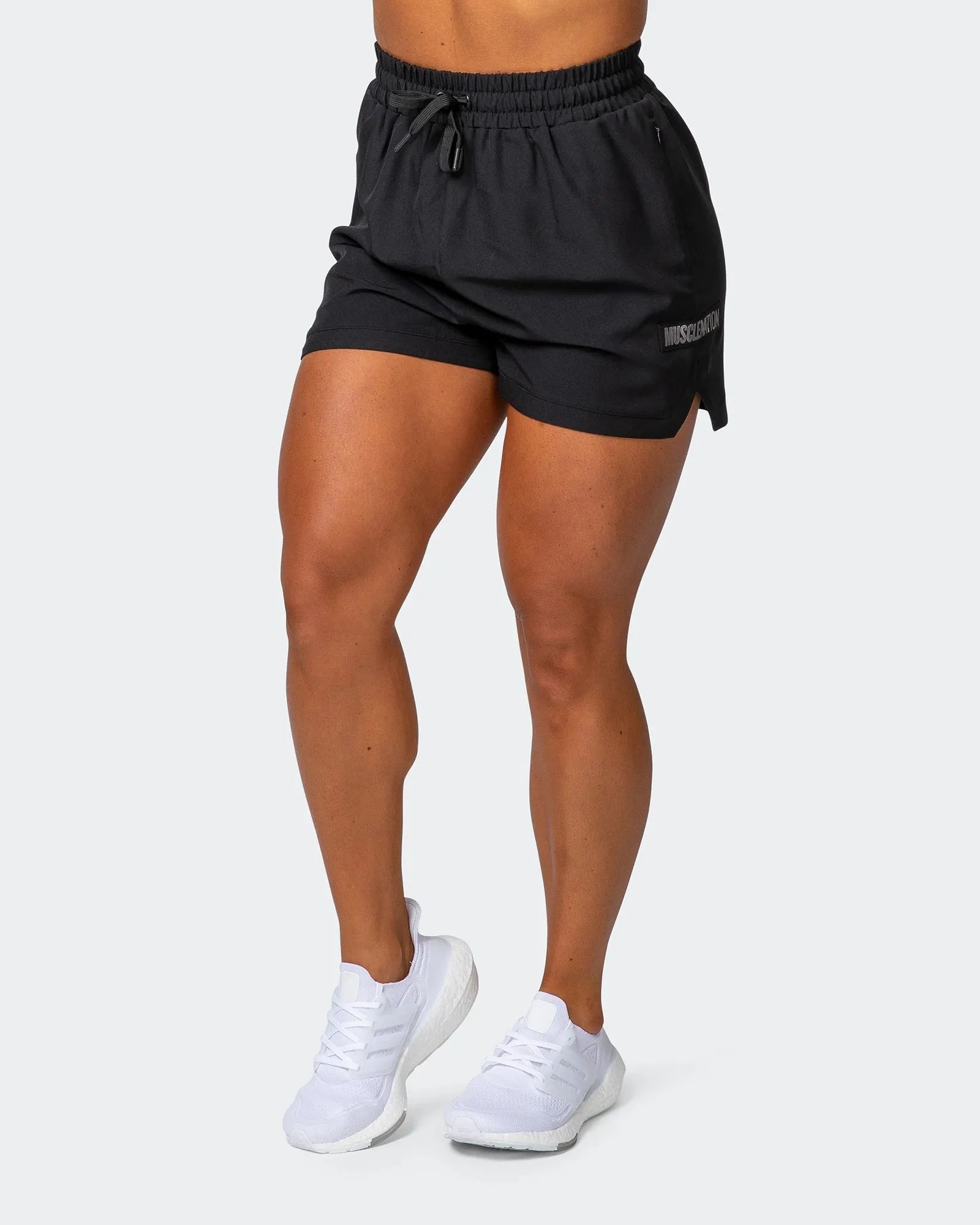 WOMENS ELEVATE ACTIVE SHORTS Black